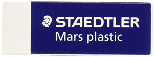 Staedtler Mars STD52650 Radiergummi, latexfrei, weiß, 1 Stück