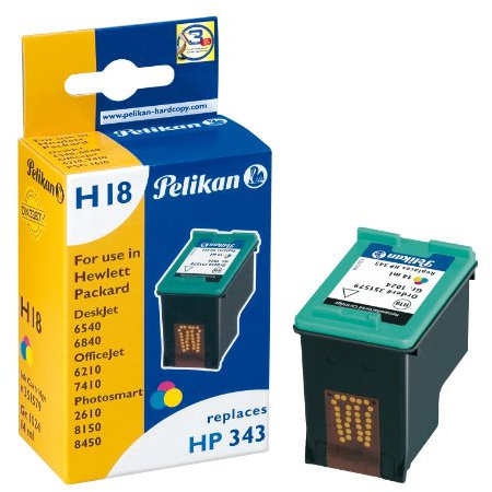 Pelikan H18 C8766EE Druckerpatrone (ersetzt HP 343) 3-farbig