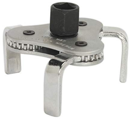 Sealey Ak642 Oil Filter Wrench Claw Type 63-103Mm Capacity 3/8 and 1/2Sq Drive