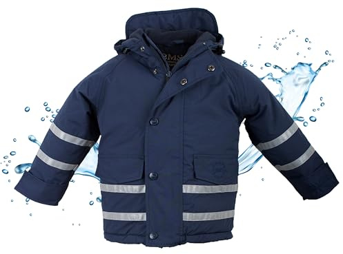 BMS Kinder Winterjacke | Wärmend, atmungsaktiv und wetterfest für kalte Tage in Alltag und Freizeit