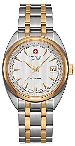 Swiss Military Hanowa Patrol Automatik 05-5198.55.001 Swiss Made gold Saphirglas