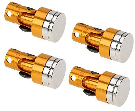 Magnet Stealth Karosseriehalterung für 1/10 Axiale SCX10 Elektrische Rc Auto - Gold