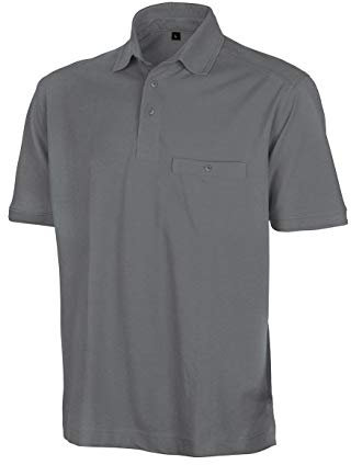 Result Herren Work Guard Polo Shirt Freizeithemd, Grau (Wg Grey R312xwggysm), 58