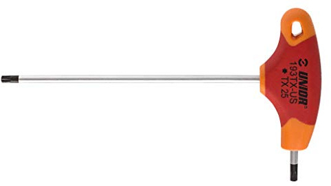 Unior Tool's Tx Profile Screwdriver with T-Handle