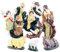 Britesta Krippenfiguren: 11-teiliges Weihnachtskrippen-Figuren-Set aus Porzellan, handbemalt (Krippe Figuren, Krippenfiguren Porzellan, Weihnachten)