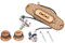 Bnineteenteam Micro Guitare à Trois Cordes pour caisses de cigares pour Professionnels et Amateurs Fournitures De Ramassage