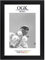 Online-GalleryKing Cadre photo en bois 85 x 60 cm Noir mat | Photos | Affiches | Puzzles | Galerie | Cadre