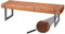 Mendler Sitzbank HWC-A15, Esszimmerbank Bank, Tanne Holz rustikal massiv MVG-Zertifiziert - braun 160cm