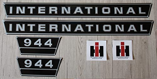 IHC/Mc Cormick Aufkleber international 944 Silber Logo Emblem Sticker Label Set groß