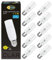 CLAR - E27 LED Lampe Stabform 15W Leuchtmittel E27, Energiesparlampe E27, LED Energiesparlampe, E27, Lampe Aussenbereich, LED Längliche Glühbirne E27 15W E27 Neutralweiß 4000ºK (Pack 10)