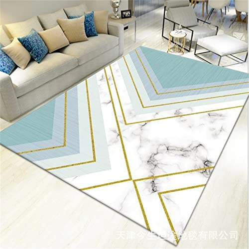 DJHWWD Out Door Rug white hallway rug rug sale 100x200cm Simple Modern Geometric Color Matching Room Decor