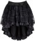 Röcke Damen Korsett Rock Retro Burleske Steampunk Spitze Sexy Gothic Mittelalter Kleidung Schwarz M