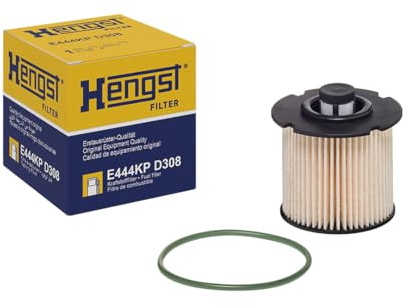 HENGST - E444KP D308 - Kraftstoff-Filtereinsatz für KFZ | Entfernt Staub und Schmutz - Schützt den Motor und das Einspritzsystem