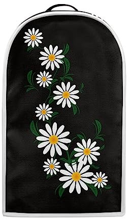 TOADDMOS Daisy Print Blender Cover Dust Cover,Blender Covers for Kitchen,Fingerprint Protection Cover for Stand Mixer or Coffee Machine