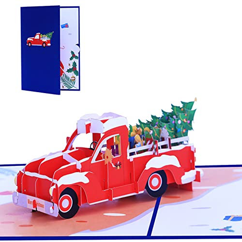 Limtula 3D Grußkarte Für Weihnachten Handschriftliche Dankeskarte Ornament Zum Ausdruck Von Liebe Dankbarkeit Überraschendes Geschenk 3D Weihnachtskarte