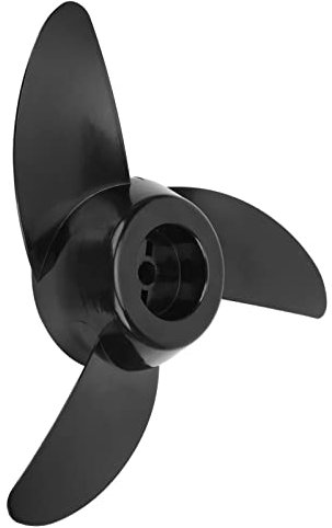 Propeller Elektrischer Außenbord, 3 Blatt Elektro Außenbordpropeller Kunststoff Bootsmotorpropeller Geräuscharmes Propeller Zubehör Außenbord Motor Stütze Für 28lb 36lb 46lb 12V 24V Trolling Motoren