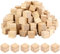 120 Stück Holz Würfel, Unbehandeltes Holz, 20mm Holzwürfel Blanko Deko, Kleine Holzklötzchen zum Basteln, Holzklötze für DIY, Malen, Handwerk, Dekoration, Puzzles, Zahlen