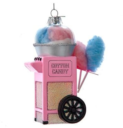 Kurt S. Adler Hängeornament, Zuckerwatte-Ornament, Glas, Weihnachten