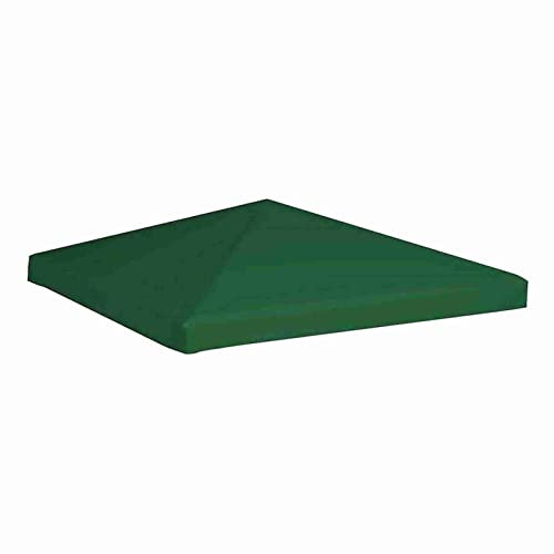 Gartenpavillon, Ersatzteil, wasserdicht, Oxford-Stoff, Sonnenmarkise, Abdeckung für Grillpavillon, Grün, 3 x 3 m