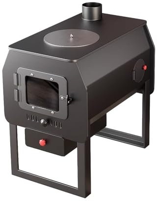 Heating Stove Heating Stove Household Firewood Stove Indoor Smokeless Heater Firewood and Coal Dual-Purpose Firewood Stove Indoor and Outdoor Cooking, Heating