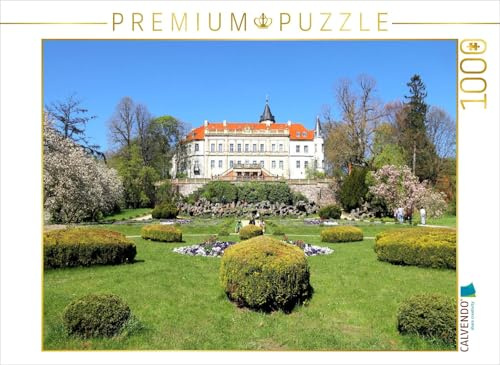 CALVENDO Puzzle Schloss Wiesenburg in Wiesenburg/Mark | 1000 Teile Lege-Größe 64 x 48 cm Foto-Puzzle für glückliche Stunden