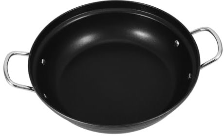 POPETPOP Olla de Hierro Resistente Calor Cocción Fideos Uso Familiar y Entretenimiento