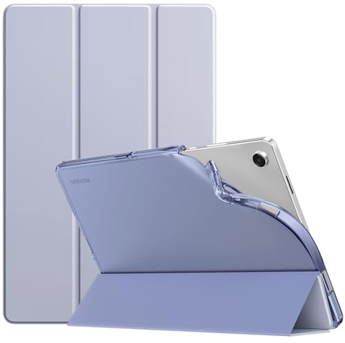 TiMOVO Cover per Samsung Galaxy Tab A11+/A11 Plus 11 2025, Lilla | Compatibile con SM-X230/X236/X238, Trasparente, TPU Morbido e Sottile, Auto Sveglia/Sonno