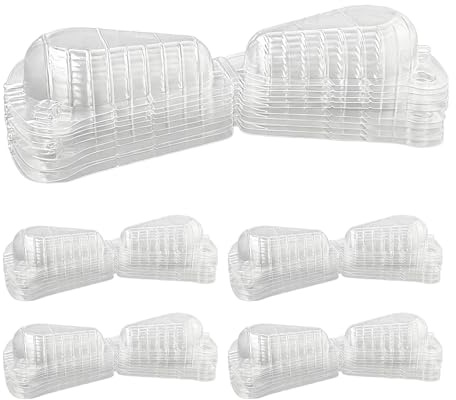 Strawberry Protector - 50 Strawberry Plant Protectors | Transparent Animal Barrier, Reusable Blueberry Cover, Heavy Duty Fruit Protection for Garden Plants, Fruits, Vegetables, A