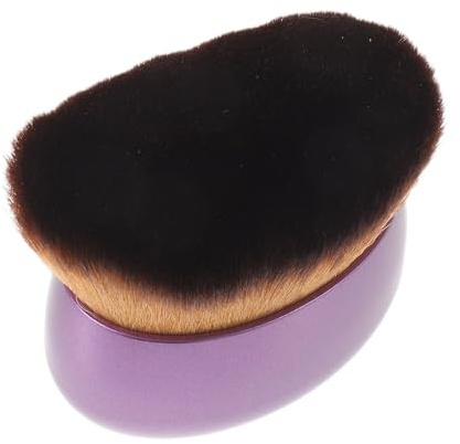 TIDTALEO Multifunktionale und Ergonomischem Griff für Streifenfreie Anwendung Violette Bräunungsbürste mit Weichen Borsten bei Outdoor Beauty Pflege und Körper Make Up