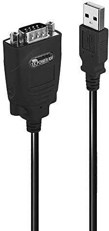 Lindy 42845 Convertitore USB a RS-485, Nero