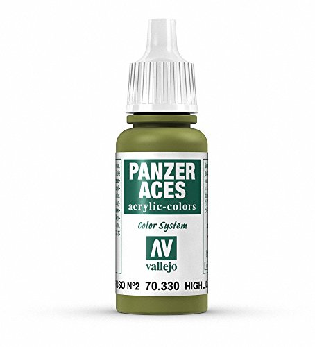Vallejo Panzer Aces 17ml Arylic Paint - Highlight Russian Tank Crew I