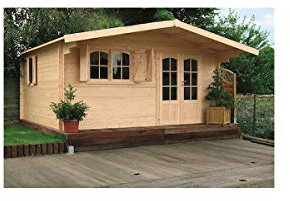 SOLID SUPERIA Abri de Jardin Chamonix Bois 478 x 418 x 253 cm S8981