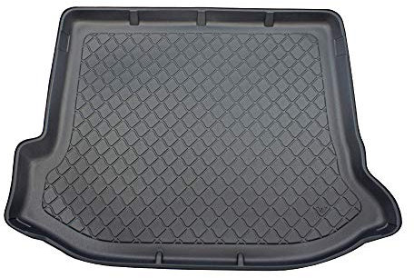 MTM Kofferraumwanne kompatibel mit Volvo V60 I / V60 Cross Country 2010-2018, Kofferraummatten Passgenaue mit Antirutsch, Widerstandsfähig, Leicht zu waschen und Geruchsneutral, cod. 3861