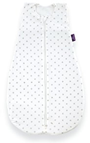 Träumeland S0200105 Sommerschlafsack LIEBMICH, Sternchen grau, Größe 90 cm