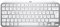 Logitech MX Keys Mini Kabellose Tastatur, Kompakt, Bluetooth, Hintergrundbeleuchtung, USB-C, Kompatibel mit Apple macOS, iOS, Windows, Linux, Android, Metallgehäuse - Pale Grey