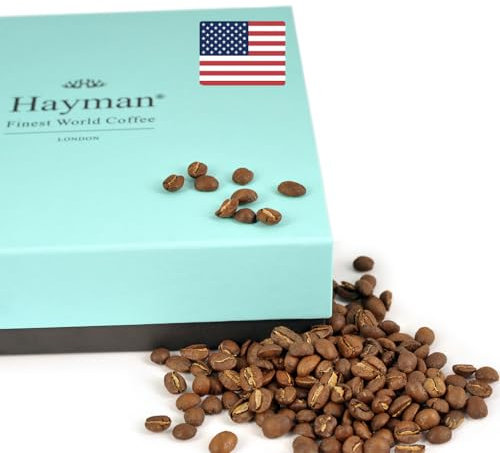 Hayman, 100% Kona Coffee From Hawaii, Whole Bean, Medium Roast, 200g | Fresh Roasted Hawaiian Coffee Beans