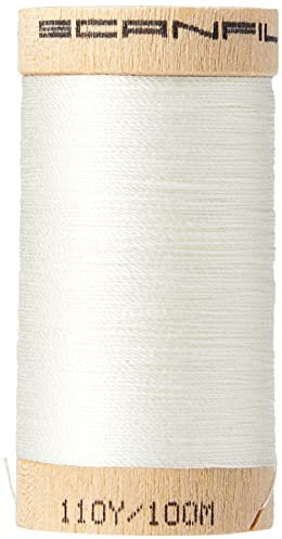 Scanfil 40029-4801 Nähgarn, 4801 Creme, 100 m, meter