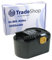 Trade-Shop Ni-MH Akku kompatibel mit Würth Master SD 14.4, Ersatz für Würth 0700980420, 0700980425/14,4V 3000mAh Hochwertiger Ersatz Akku zum Austausch