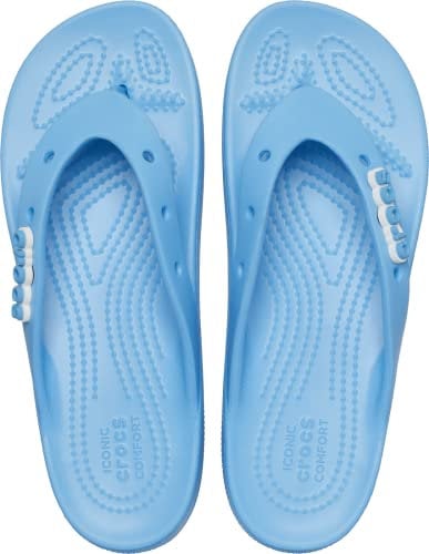 Crocs Women's Classic Platform Flip W Slide Sandal, Oxygen, 4 UK