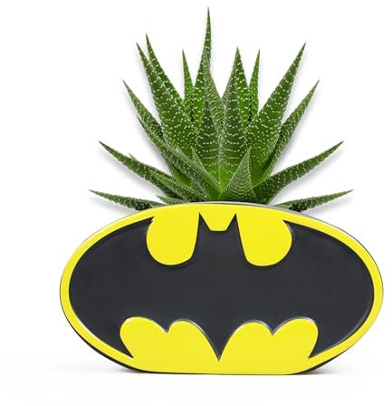 Half Moon Bay Blumentopf - DC Comics Batman Pflanztopf - The Batman Fanartikel - Offizielle Lizenz