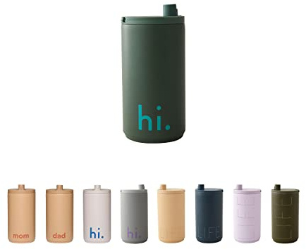 Design Letters Thermobecher 350 Ml | Kaffeebecher To Go Kleine Geschenke für Frauen | Weihnachtsgeschenke für Frauen, Männer | Thermobecher Kaffee To Go PA/BPS Frei | Isolierbecher Edelstahl