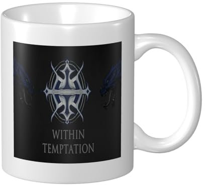 Oudrspo Within Hat Temptation Keramikkaffeetassen, Kaffeetasse Keramikbecher Neuheit Becher großer Teetassen für Büro und Zuhause