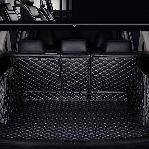 All Inclusive Kofferraummatte für Mercedes Benz GLK X204 GLK 200 220 250 300 320 350 2009-2015, Voll Kratzfest Wasserdicht Schutzmatte, Leder Verbessern Sie Ihren Reisekomfort,B