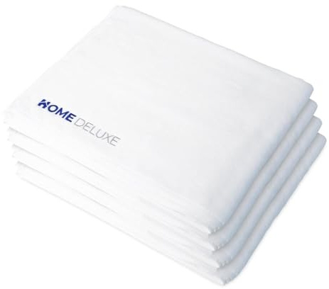 Home Deluxe - Saunahandtuch 4er Set - 80 x 200 cm, 100% Baumwolle I Badetuch Saunatuch Strandtuch Handtuchset
