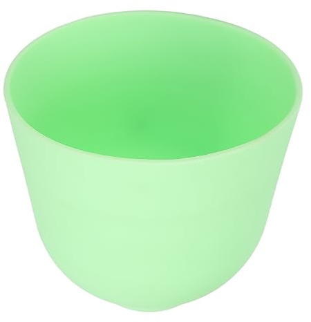 Large Size Professional Silicone Mixing Bowl for Facial Mask Cosmetic Beauty Tool, Reusable Multi Purpose, Space Saving (Green)
