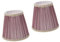 Housoutil 2 Stk Geklemmter Lampenschirm Aus Blasengewebe Gotische Lampenschirme Wandlampe Lampenschirm Barrel Lampenschirme Tischlampenschirme Stehlampe Violett Vertikal Stoff Leuchtstab