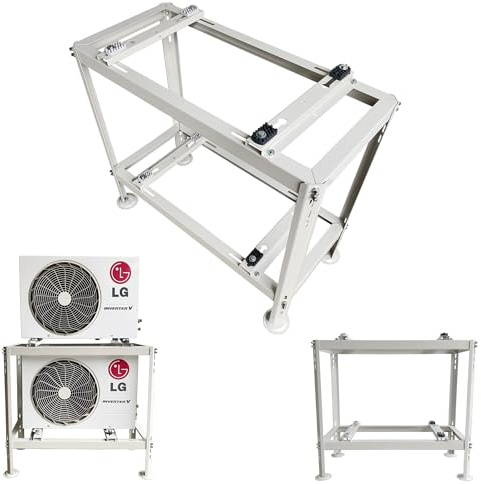 Doppelbodenhalterung bzw. Bodenkonsole für zwei Klimaanlagen/Wärmepumpen Aussengeräte FREEDOM EVO 440 bis max. 150kg