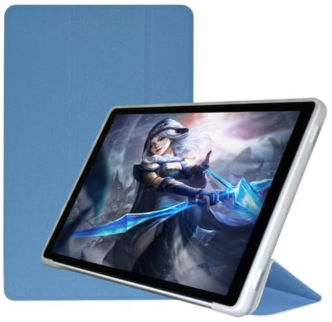 YGoal Funda para YESTEL T13 - Ligero Multiángulo PU Cuero y TPU Back Case Business Folio Carcasa para YESTEL T13 10.1 Pulgada Tablet, Azul