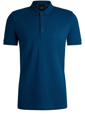 BOSS Hommes Paule 4 Polo Slim Fit en piqué de Coton avec Logo Ton sur Ton