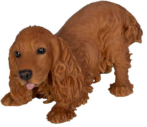 Vivid Arts - Aktive Welpen Golden Cocker Spaniel Ornament - AP-COSP-D
